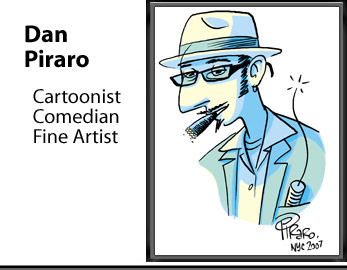 An interview with cartoonist, comedian, and fine artist Dan Piraro