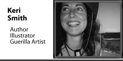 Creativity interview with illustrator and author Keri Smith